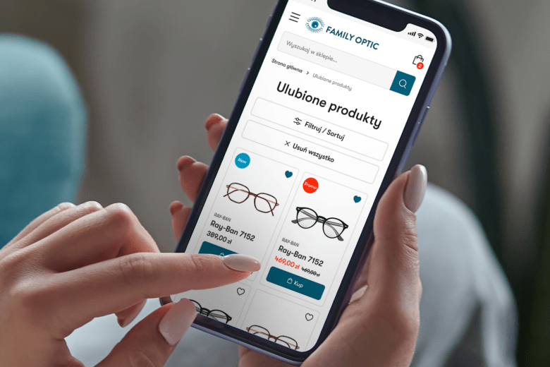 Skan QR kodu - kontynuacja zakupów na urządzeniu mobilnym